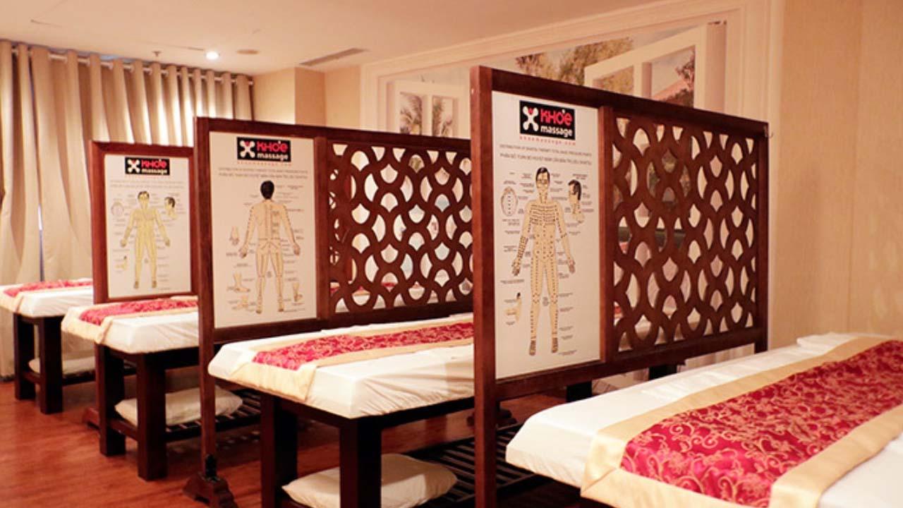 Phòng bấm huyệt theo liệu pháp Shiatsu tại Khỏe massage